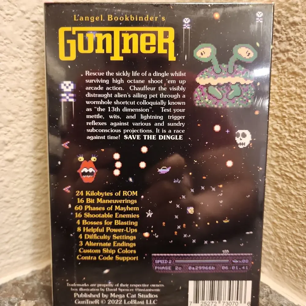 Game - Guntner (NEW) - NES - Mega Cat Studios